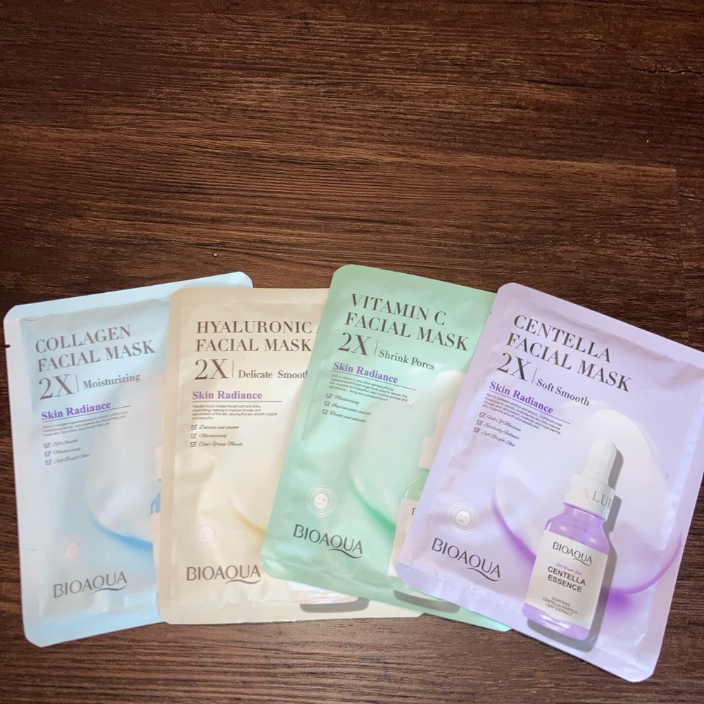 Bioaqua mask total of 4